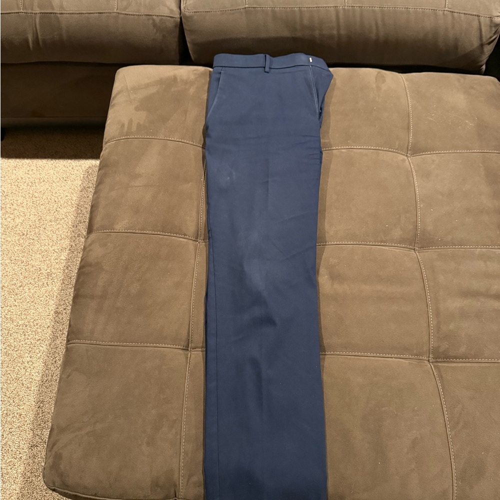 Tommy Hilfiger Mens Navy Pants 36x32
